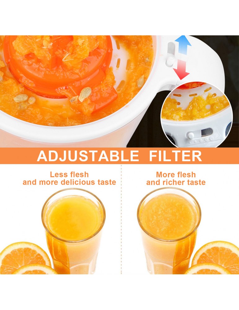 Duronic Electric Juicer Machine JE304 Citrus Squeezer, Fresh Hand