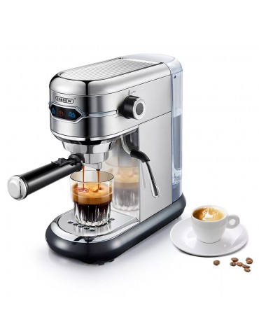 HiBREW H11 1450W Coffee Maker with Latte Cup, 19 Bar Semi...