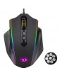 Mouse da gioco cablato M720-RGB Vampire, 10000 DPI, 8...