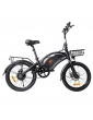 Kukirin V1 Pro City Electric Bike, 25km/h, batteria 48V...