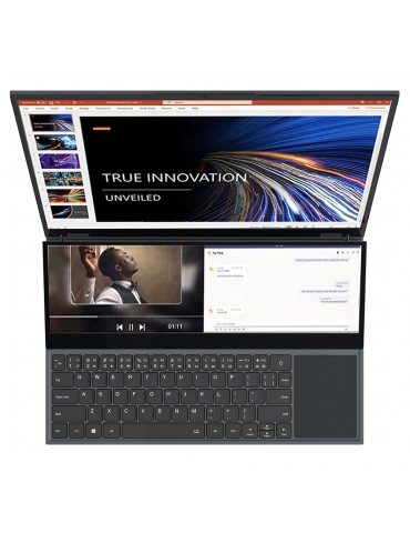 N-one NBook Fly Laptop 16in 14in doppio schermo, Intel...