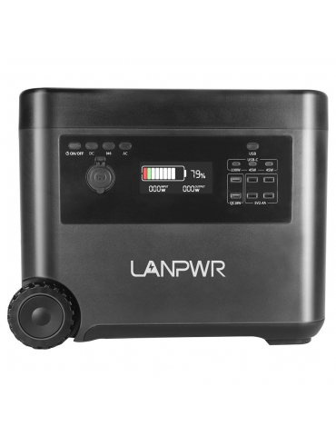 LANPWR Centrale elettrica portatile, generatore solare...