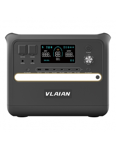 VLAIAN S2400 Generatore Solare Portatile Da 2048Wh/2400W