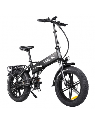 Vitilan V3 Bicicletta elettrica, pneumatici grassi...