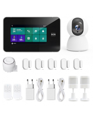 TALLPOWER G60 Sistema di allarme domestico wireless, 12...