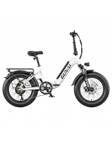 GUNAI G20 Bicicletta elettrica, motore 500W, batteria 48V...