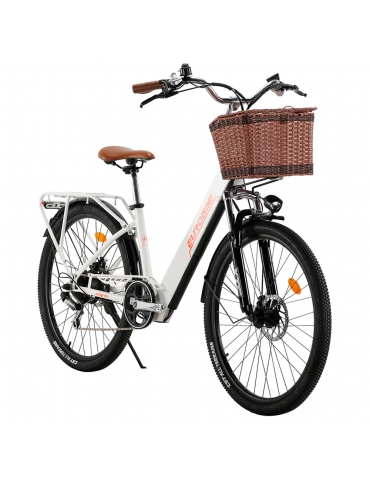 EUROBIKE Cityrun-26 Bicicletta elettrica, pneumatico...