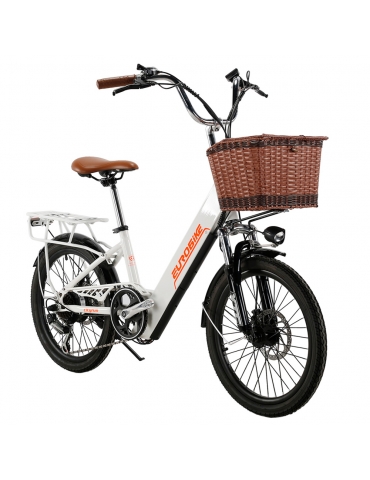 EUROBIKE Cityrun-20 Bicicletta elettrica, pneumatico...