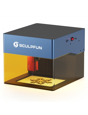 SCULPFUN iCube Pro 5W Incisore laser, spot laser 0,06 mm,...