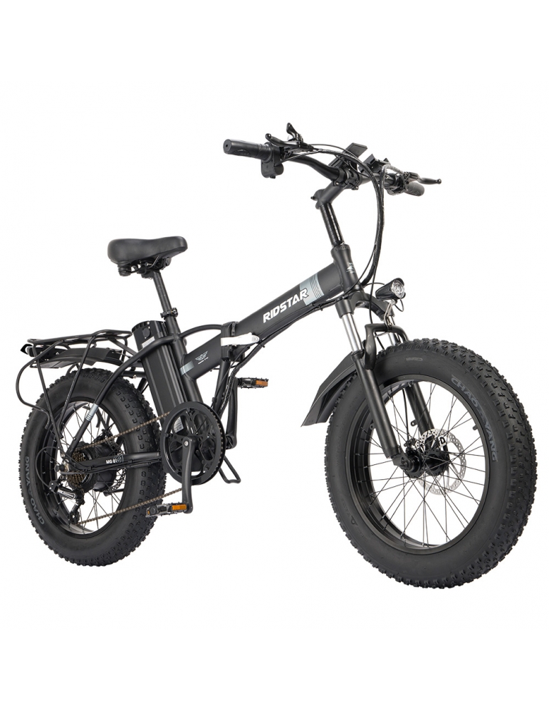 Bici Elettrica KOOLUX X9 - Pneumatici Grassi 20", 250W, Autonomia 70 Km, UK Legale