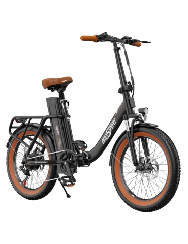 ONESPORT OT16-2 Bicicletta elettrica - Nero Marrone