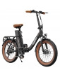 ONESPORT OT16-2 Bicicletta elettrica - Nero Marrone