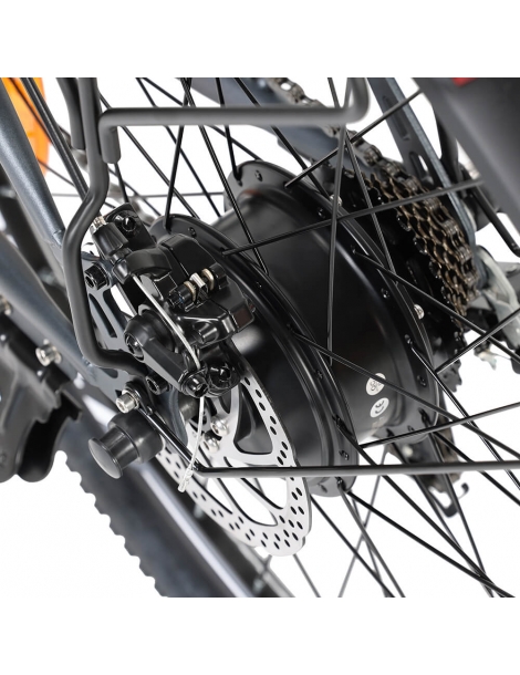 Touroll B1 Bicicletta Elettrica, 26 Bici Elettrica Adulto con 36V 15