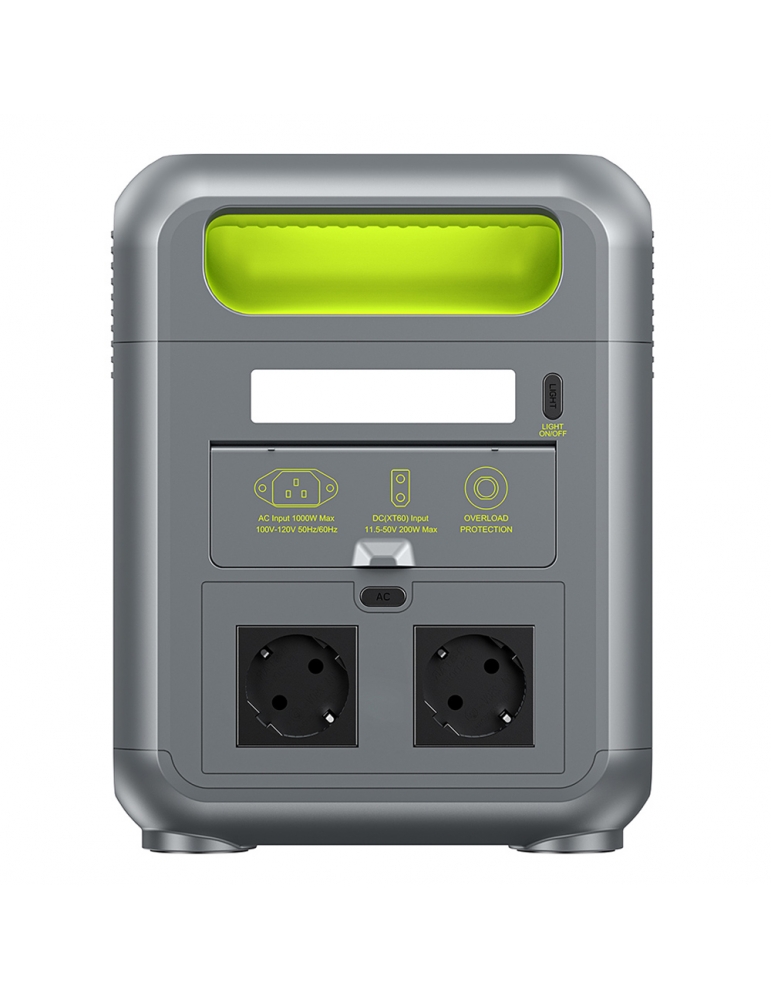 FOSSiBOT F1200 Centrale Elettrica Portatile 1024Wh – Batteria LiFePO4, Ricarica Turbo 1000W, 7 Uscite, App E Garanzia 5 Anni Per Campeggio Ed Emergenze