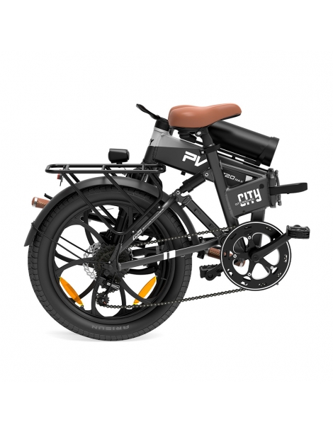 Bici Elettrica Fat Bike YVY Q20, 48V 20Ah, 20x4.0, Freni A Disco, 250W, Nera, Nuova