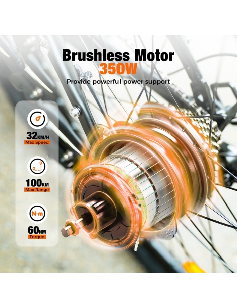 Motore A Spazzola Elettrica 500W DC 24V - Con Staffa, Per Scooter Elettrico, Bicicletta Elettrica, Go-kart, Progetti Fai-da-te