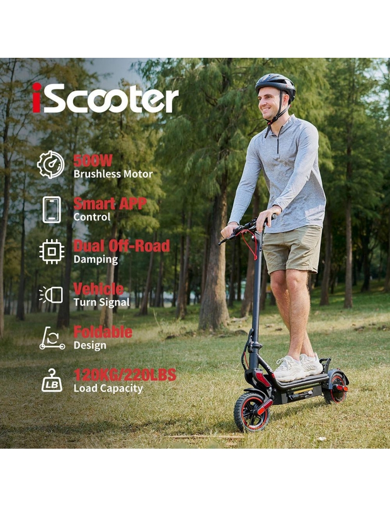 Scooter Elettrico JOYOR S5 ABE | 500W, 48V, 13Ah, 20km/h, Omologato Stradale (ABE), Nero
