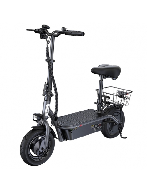 Sedile Ammortizzato Per Scooter Elettrico | Altezza Regolabile 45-65 Cm E Carico Massimo 100 Kg