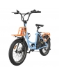 Hidoes C6 Electric Bike  250W Motor  36V 13Ah Battery  20*3 inch Tires  25km/h Max Speed  35km Range  Front 