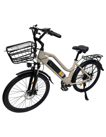 Orlms City 26 Electric Bike  500W Motor  48V 15Ah Battery  26*1 75 inch Tires  45km/h Max Speed  55km Max Range  Mechanical Dis
