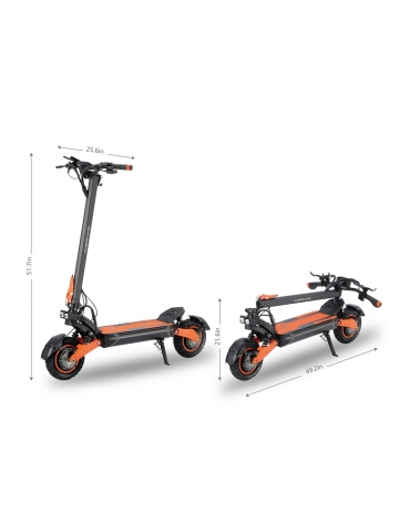 Kugoo LX10  E-Scooter with Superior Comfort and All-Terrain Stability
