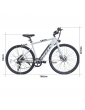 AVAKA R1 Electric Bike  250W Motor  36V 7 8Ah Battery  700C Tires  32km/h Max Speed  45km Max Range  Mechanical Disc Brake  Shi