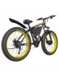 GOGOBEST GF700 Electric Bike  2*500W Dual Motor  48V 18 2Ah Battery  26*4 0 inch Tires  25km/h Max Speed  70km Max Range  Mecha