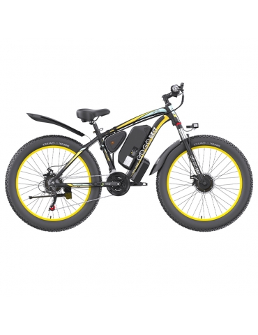 GOGOBEST GF700 Electric Bike  2*500W Dual Motor  48V 18 2Ah Battery  26*4 0 inch Tires  25km/h Max Speed  70km Max Range  Mecha