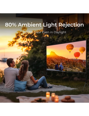 Ultimea Photon E-ALR 120 inch Projection Screen with Stand