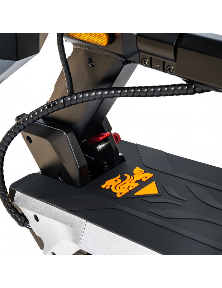 KuKirin M4 MAX Monopattino Elettrico 10 Pollici | 64 Km Autonomia, Doppia Sospensione, Freni A Disco, Pieghevole, LED, Omologato UE
