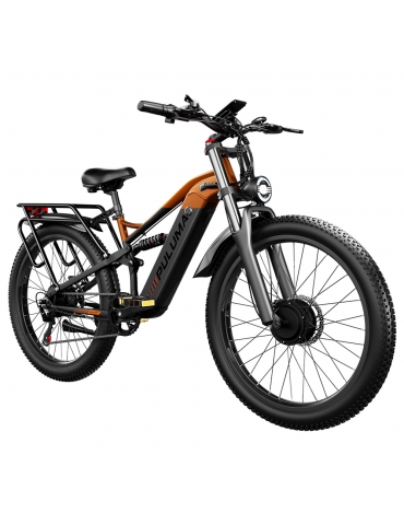 PULUMA PE86 Pro Electric Bike  500W*2 Motor  48V 20Ah Battery  26 inch Tires  40km/h Max Speed  150km Range  Hydraulic Brakes  