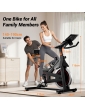 ROBORE SEB20 Stationary Exercise Bike  136kg Capacity  Silent Belt Drive  Comfort Seat 