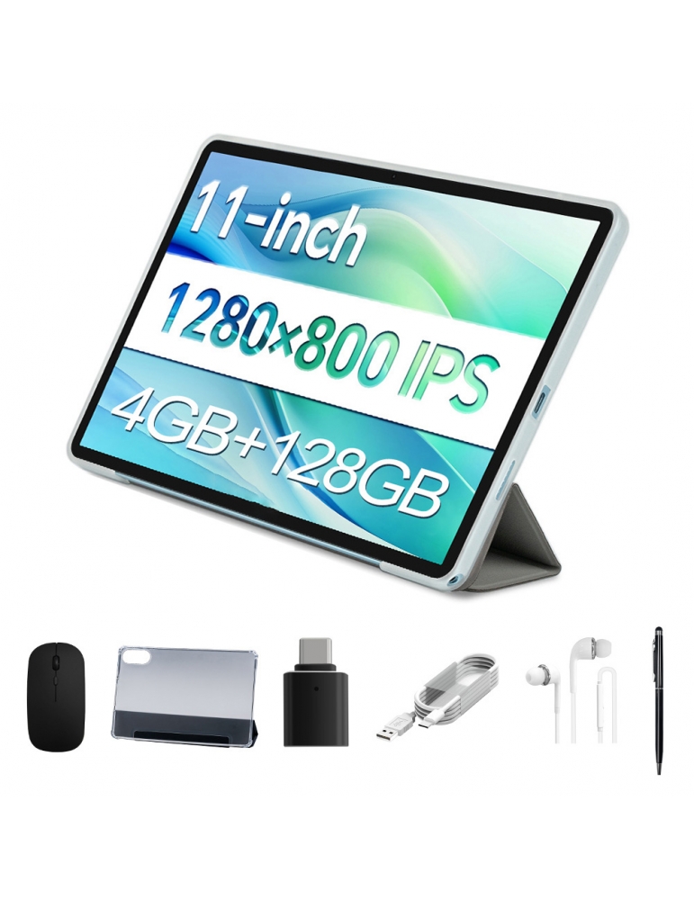 Teclast P50 Case Android 14 tablet  11 inch 1280*800 Touchscreen  UNISOC T606 Octa-Core 1 6GHz  4GB 8GB Expansion RAM 128GB ROM