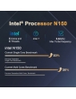 Ninkear N15 Air Laptop  15 6 inch 1920x1080 IPS Screen  Intel N150 4 Core Max 3 6GHz  16GB RAM 512GB SSD  2 4/5GHz WiFi Bluetoo