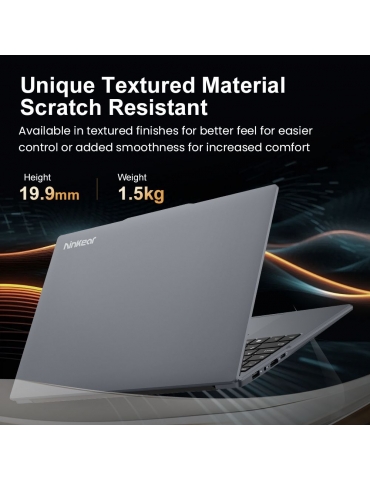 Ninkear N15 Air Laptop  15 6 inch 1920x1080 IPS Screen  Intel N150 4 Core Max 3 6GHz  16GB RAM 512GB SSD  2 4/5GHz WiFi Bluetoo