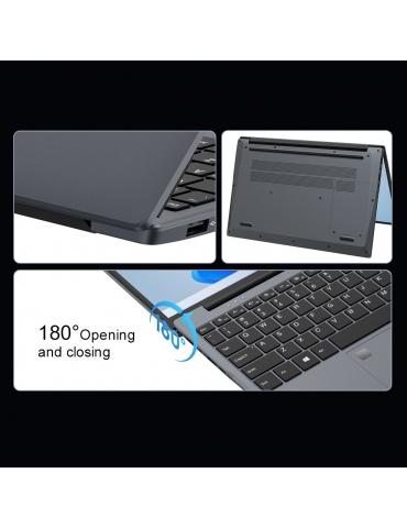 Ninkear N15 Air Laptop  15 6 inch 1920x1080 IPS Screen  Intel N150 4 Core Max 3 6GHz  16GB RAM 512GB SSD  2 4/5GHz WiFi Bluetoo