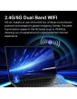 Ninkear N15 Air Laptop  15 6 inch 1920x1080 IPS Screen  Intel N150 4 Core Max 3 6GHz  16GB RAM 512GB SSD  2 4/5GHz WiFi Bluetoo