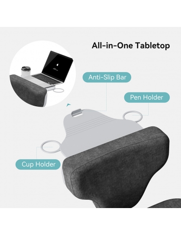 NEWTRAL FP-DG  Freedom-X Multi-Posture Cross Legged Chair  Without Armrest  Dark Grey