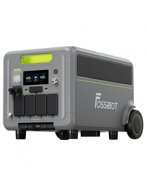 FOSSiBOT F7200 power station portatile e domestica 7200W, 5222,4 Wh, ricarica ibrida 5200W