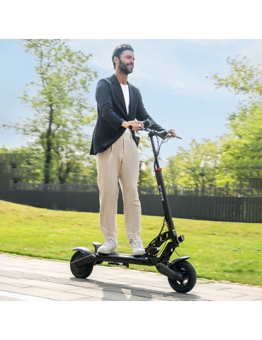 ENGWE Y400 Electric Scooter  500W Motor  48V 13 5Ah Battery  10 inch Tires  45km/h Max Speed  50km Range  Mechanical Disc Brake
