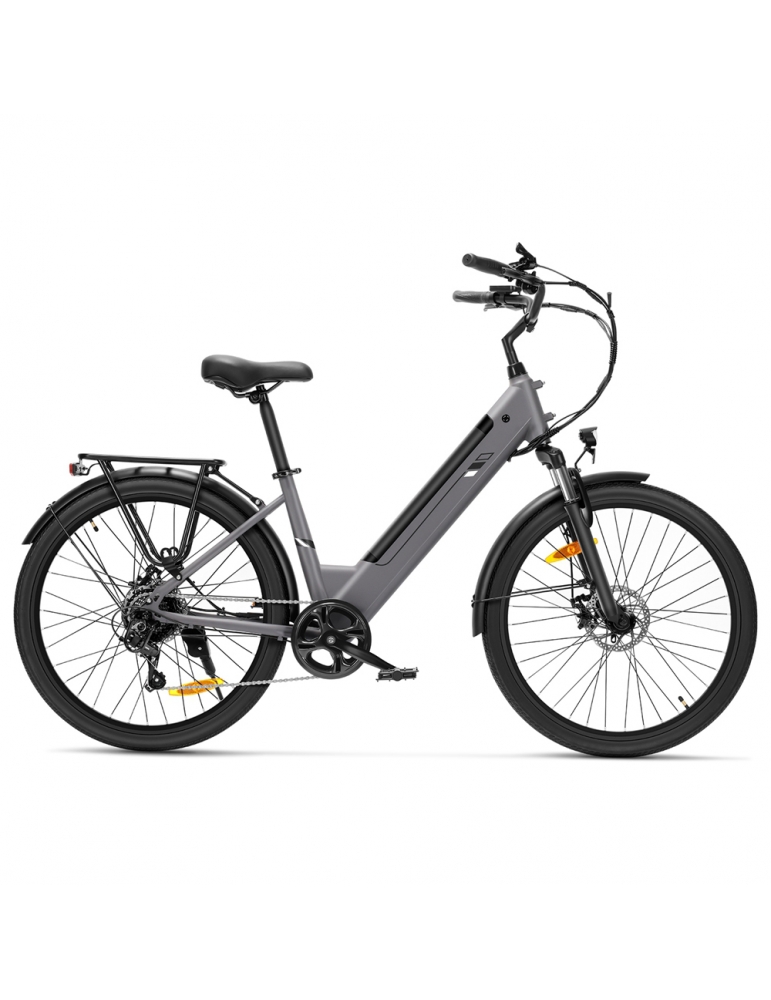 J2 ST Grey EU Plug Step-Thru 26in 36V15 6Ah 250W E-Bike