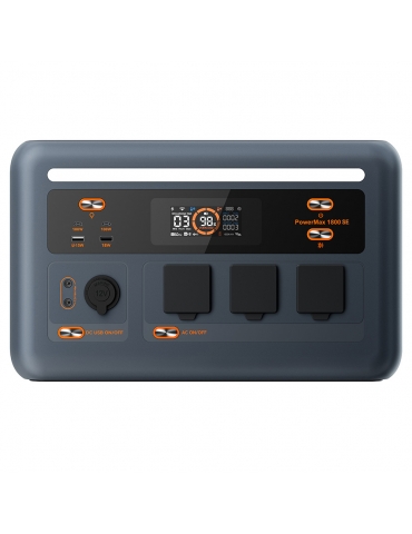 Blackview Oscal PowerMax 1800 SE Portable Power Station  1024Wh LiFePO₄ Battery  1800W Rated / 3600W Surge  10 Outputs  800W 
