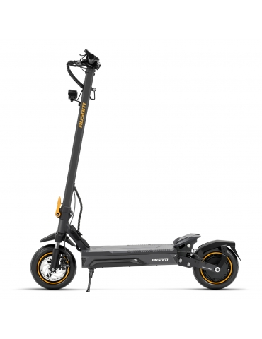 Ausom Laluz 2 Pro Electric Scooter  1000W Motor  48V 18Ah Battery  10 inch Tires  25km/h Max Speed  90km Range  Front 