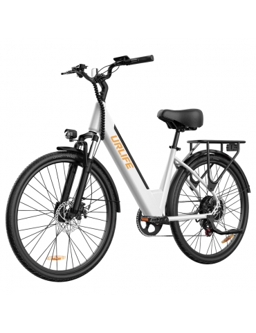 URLIFE E26 Electric Bike  250W Motor  36V 13Ah Battery  26 inch Tires  25km/h Max Speed  80km Range  Front 