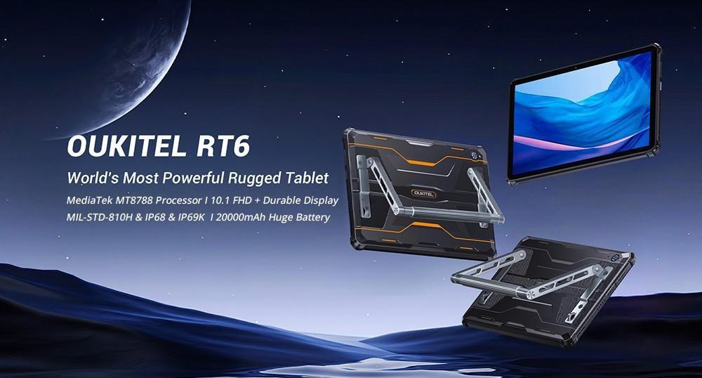 Oukitel RT6 10.1in Tablet Mediatek MT8788 8GB RAM 256GB ROM