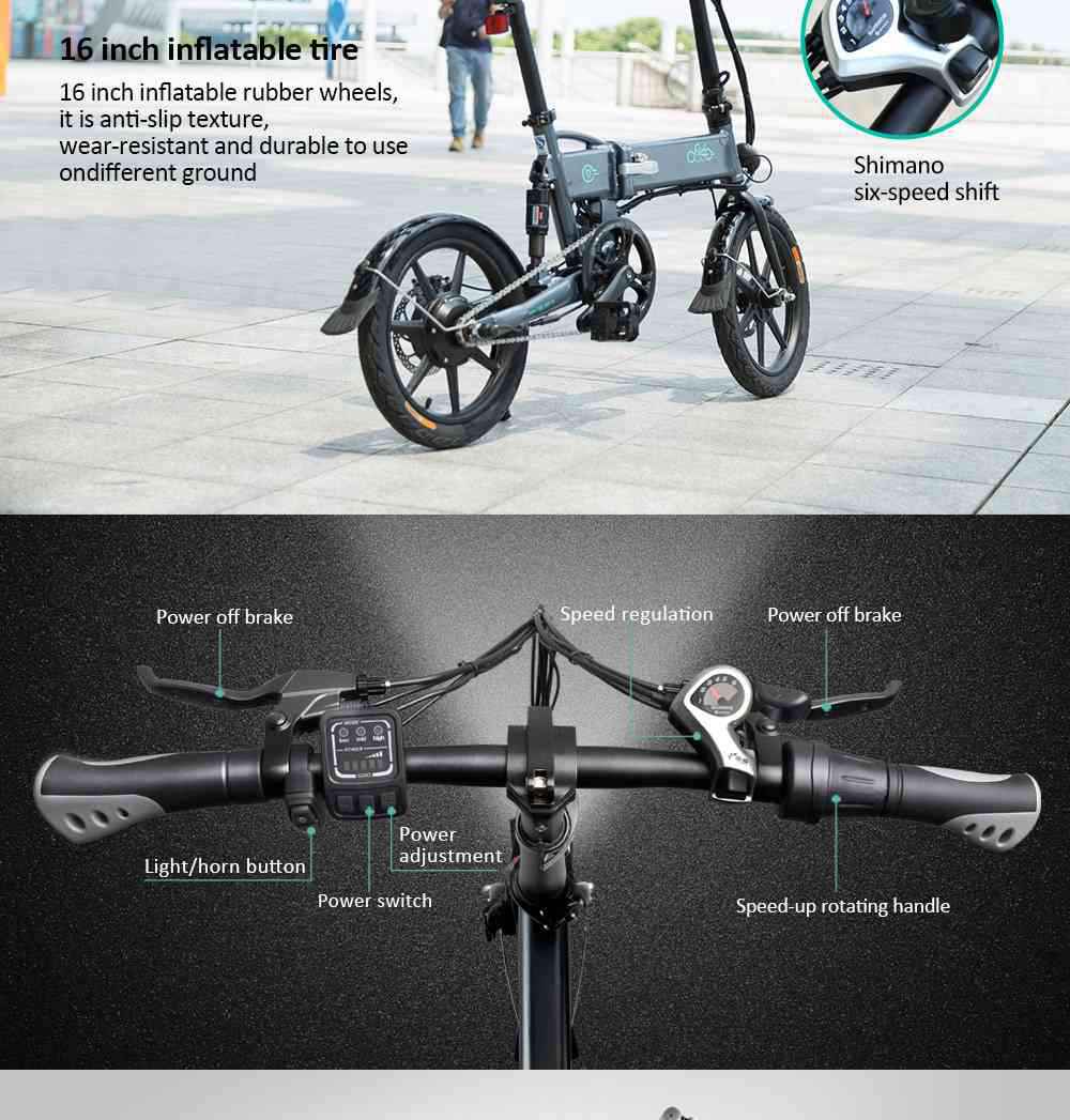 Bicicletta elettrica pieghevole FIIDO D2S | Italia