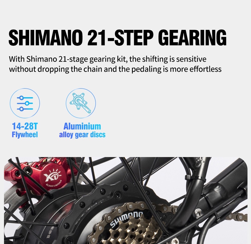 Ridstar H26 Pro Electric Bike 26*4 0 inch Fat Tires 1000W Motor 48V/20Ah Battery 36mph Max Speed 90km Range