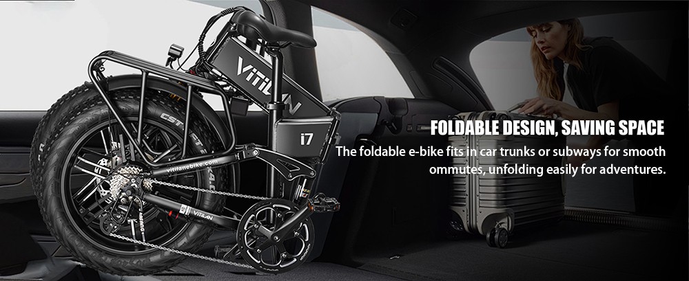 Vitilan I7 Pro 3 0 Electric Bike 750W Motor 48V 20Ah Battery 20*4 0-inch Fat Tire 45km/h Max Speed 110km Max Range Hydrau