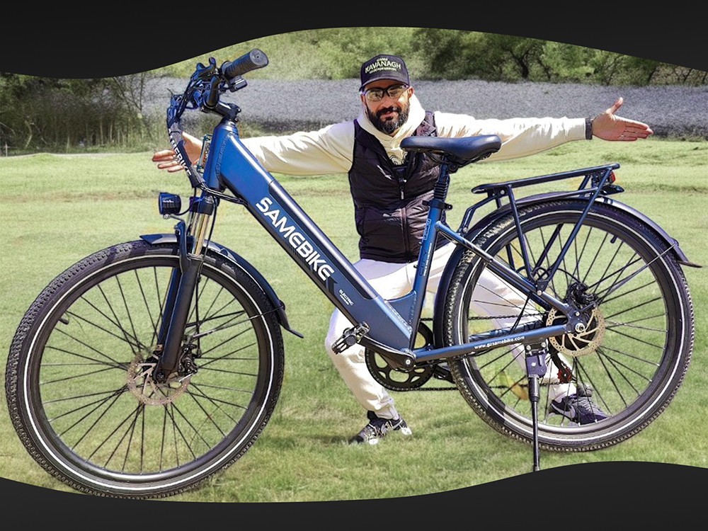 SAMEBIKE RS-A01 Pro-T Electric Bike 500W Motor 36V 15Ah Battery 27 5'*2 1 inch Tire 32km/h Max Speed 90km Range Mechanica