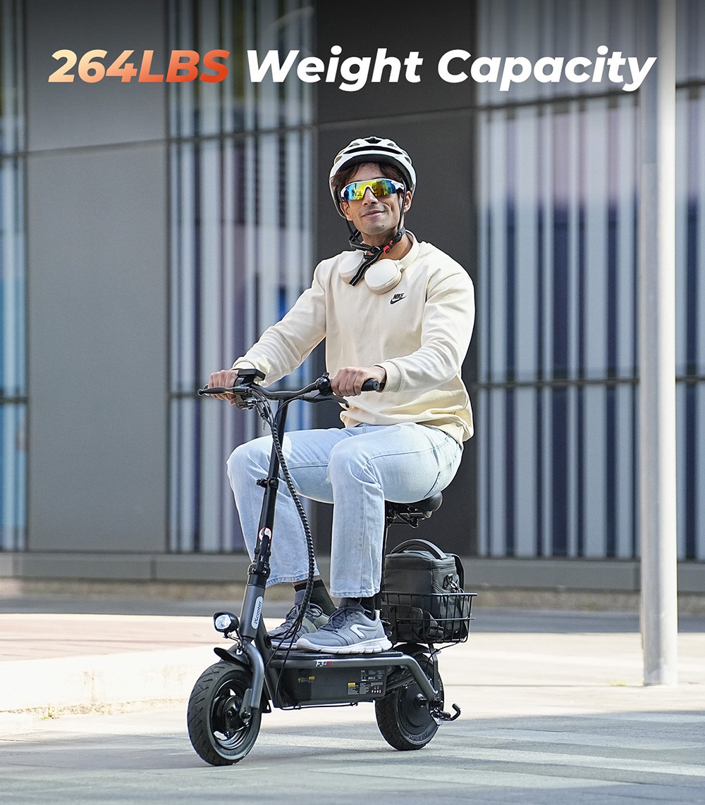 iScooter F3 Electric Scooter with Seat 